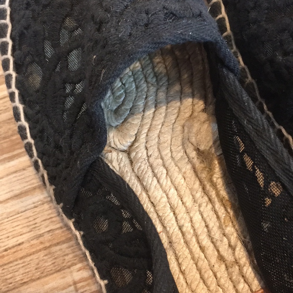 πTory Burch crochet espadrille flats NIB SOLD OUT - Picture 7 of 7